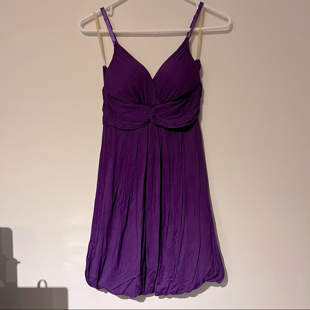 Forever 21 purple mini dress size medium